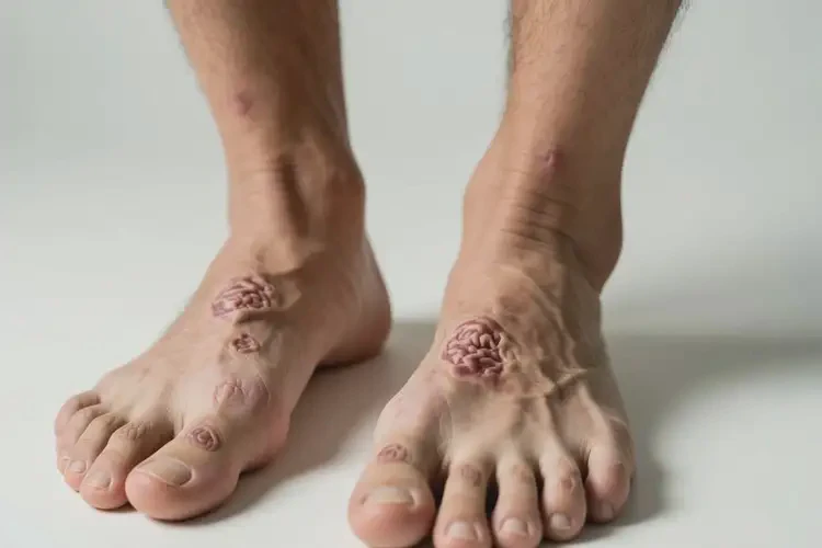 男人脚上容易长湿疹能够彻底治愈吗(图3)