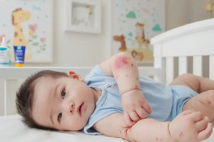 婴儿手臂出现湿疹能靠自己自愈吗(图4)