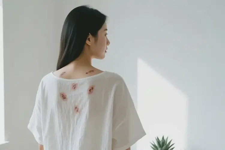 女性身上偶爾起濕疹能夠徹底治愈嗎(圖1)