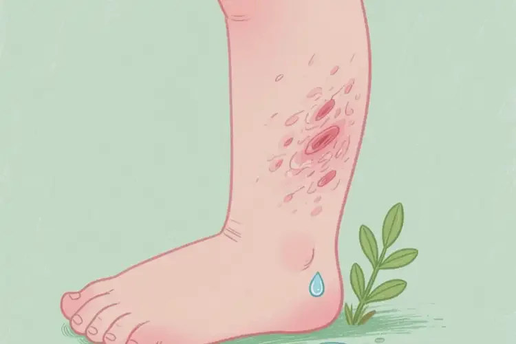 兒童小腿容易起濕疹能靠自己自愈嗎(圖1)