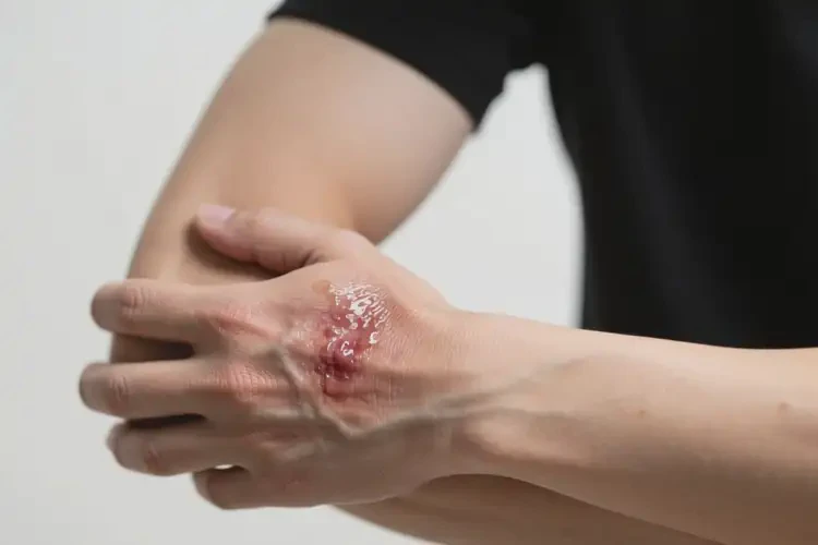 男性手臂上容易起濕疹不管它會自己痊愈嗎(圖3)