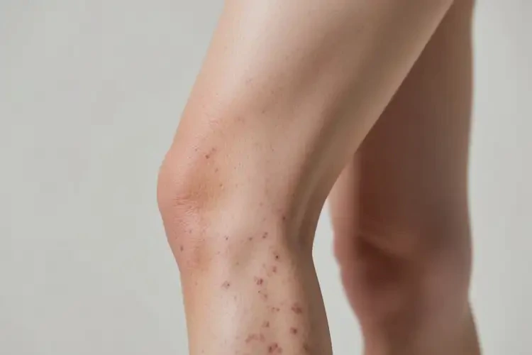 女性大腿上長濕疹能夠徹底治愈嗎(圖2)