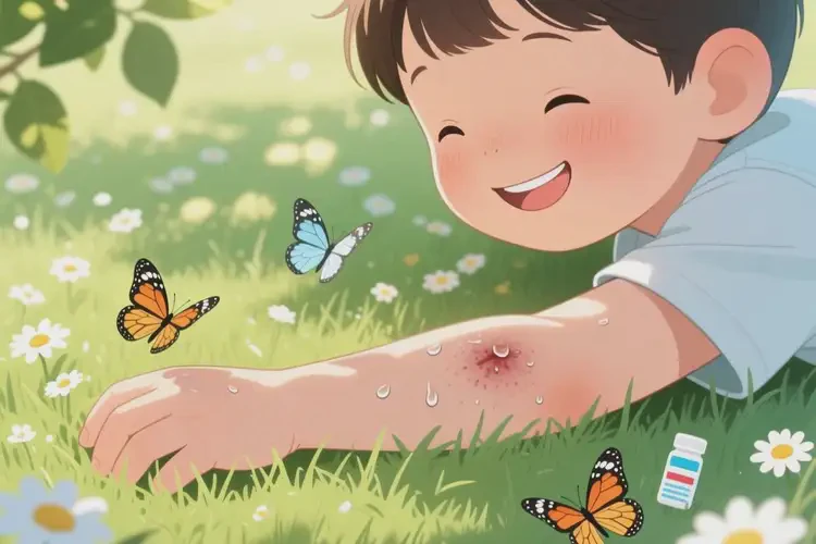 儿童手臂上经常长湿疹可以彻底自愈吗(图4)