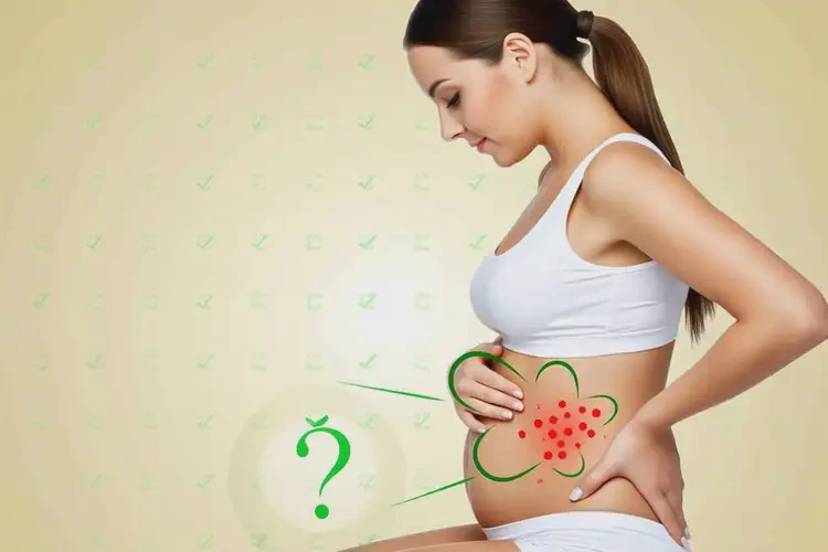 女生肚子上出現(xiàn)濕疹不管它會(huì)自己好嗎(圖2)