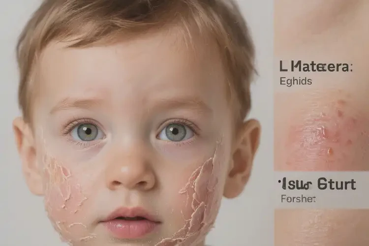 小兒面部經(jīng)常起濕疹能徹底自愈嗎(圖1)