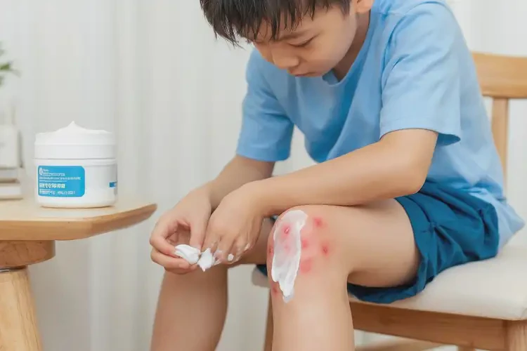 小學(xué)生大腿上起濕疹能夠徹底治愈嗎(圖2)