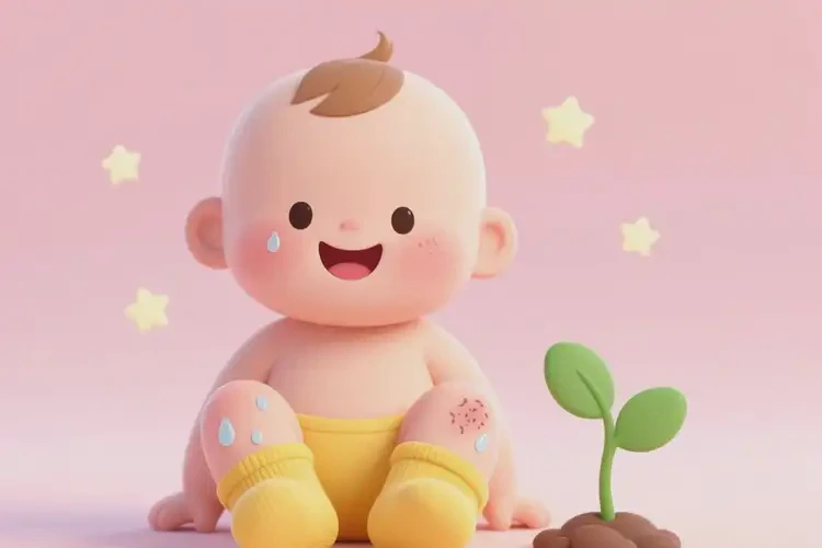 嬰幼兒小腿上偶爾長(zhǎng)濕疹可以徹底自愈嗎(圖2)