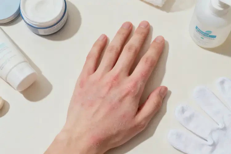 男人手上容易長濕疹能不能徹底自愈(圖2)