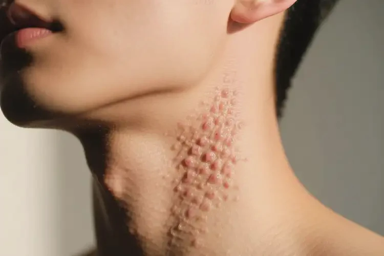 青年人脖子有濕疹能徹底自愈嗎(圖2)