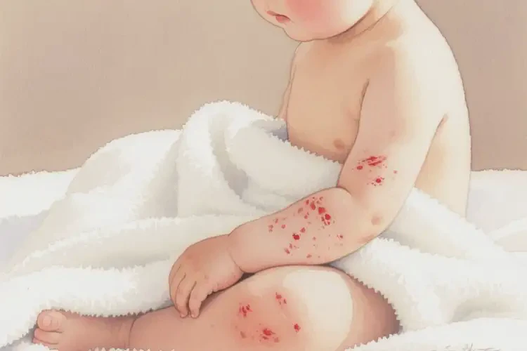 幼兒手臂起濕疹能靠自己自愈嗎(圖3)