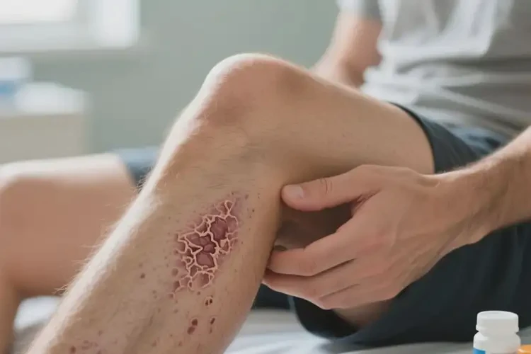 男性大腿偶爾長濕疹能徹底自愈嗎(圖2)