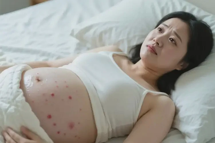 孕婦肚子起濕疹不管它會自己好嗎(圖2)