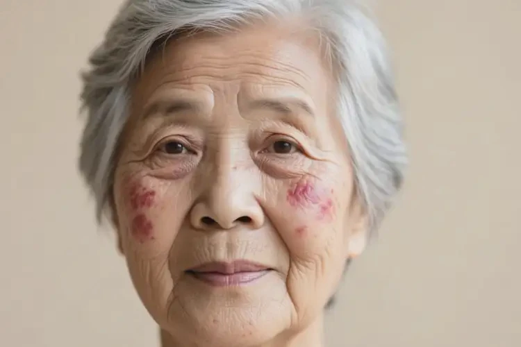 老年人臉上長濕疹不管它會自己自愈嗎(圖4)