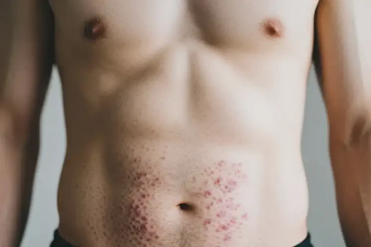 男人肚子上出濕疹可不可以徹底自愈(圖2)
