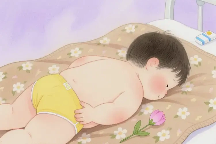 孩子屁股偶尔起湿疹能彻底自愈吗(图2)