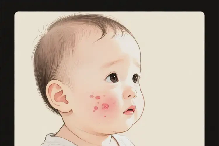 孩子臉上偶爾起濕疹不管它會(huì)自己自愈嗎(圖4)