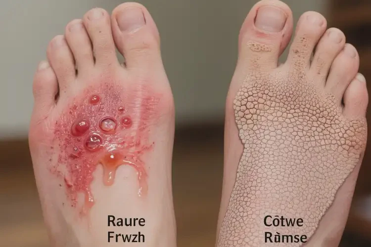 女性腳上偶爾起濕疹不管它會(huì)自己好嗎(圖2)