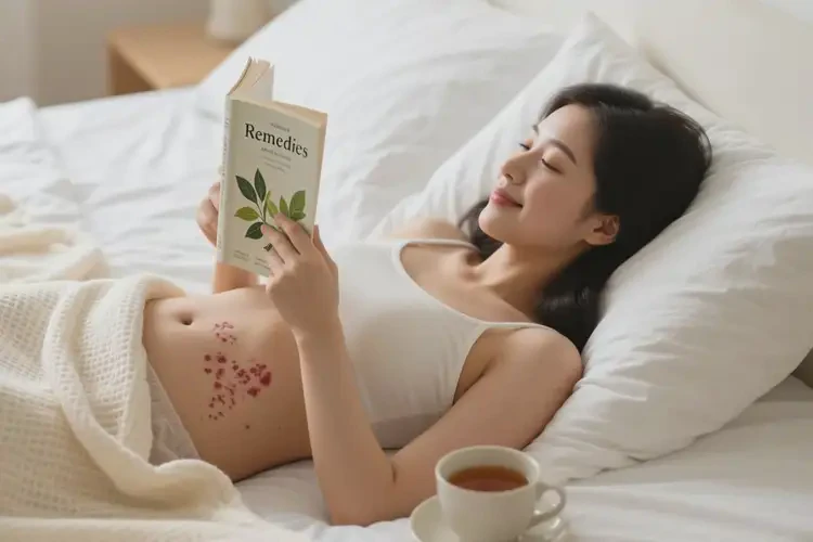 女人肚子經(jīng)常起濕疹可以徹底自愈嗎(圖1)