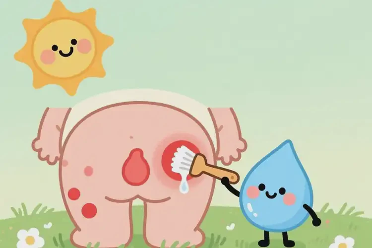 小兒肛周長濕疹能夠徹底治愈嗎(圖2)