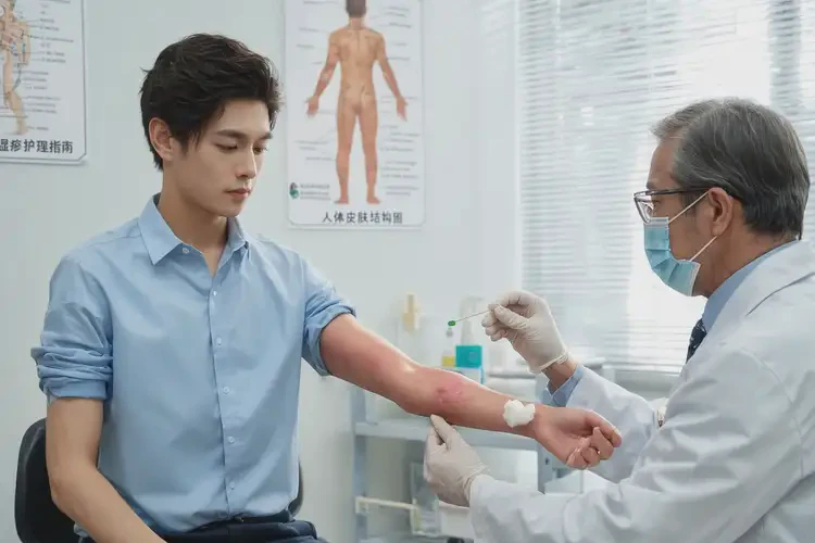 青年人四肢有濕疹不管它會自己痊愈嗎(圖3)