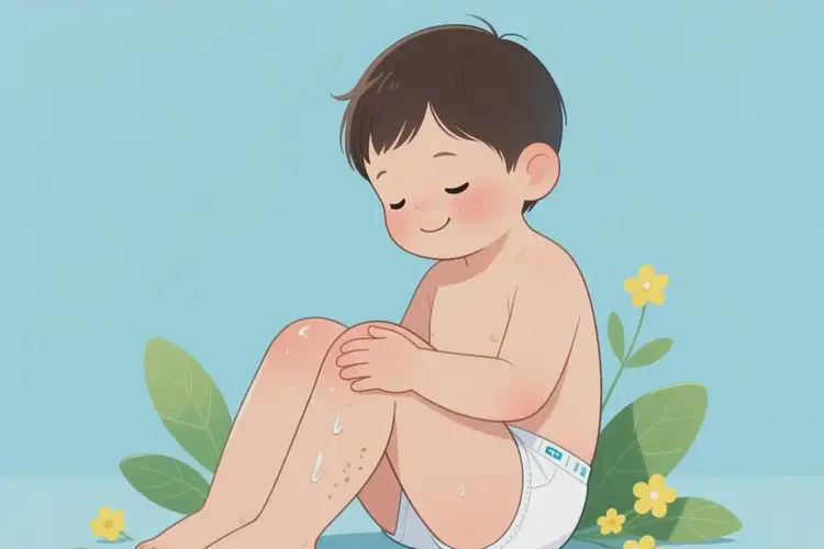 小孩大腿有濕疹不管它會自己自愈嗎(圖2)