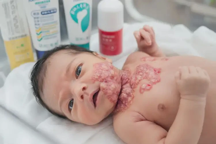 新生兒脖子出濕疹能靠自己自愈嗎(圖4)