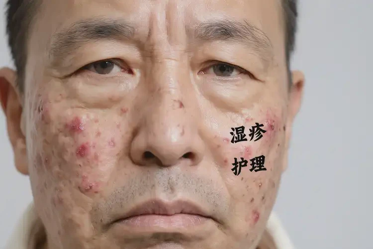 男性面部出现湿疹能靠自己自愈吗(图4)