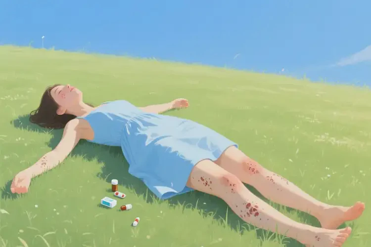 女生全身经常长湿疹不管它会自己痊愈吗(图2)