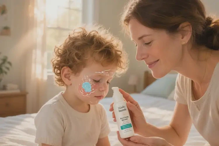 小兒面部經(jīng)常起濕疹能徹底自愈嗎(圖4)