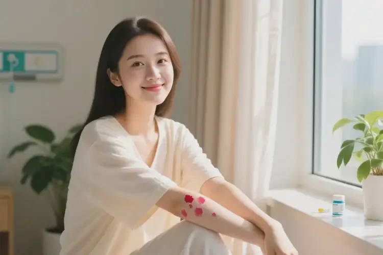 女性身上偶爾起濕疹能夠徹底治愈嗎(圖4)