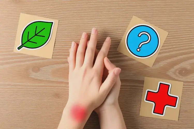 青年人身上容易起濕疹不管它會(huì)自己好嗎(圖1)