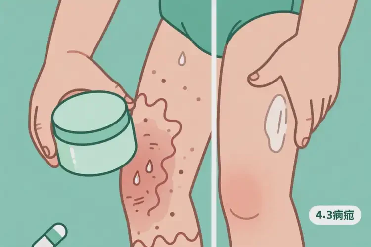 小孩大腿容易起濕疹能夠徹底治愈嗎(圖1)