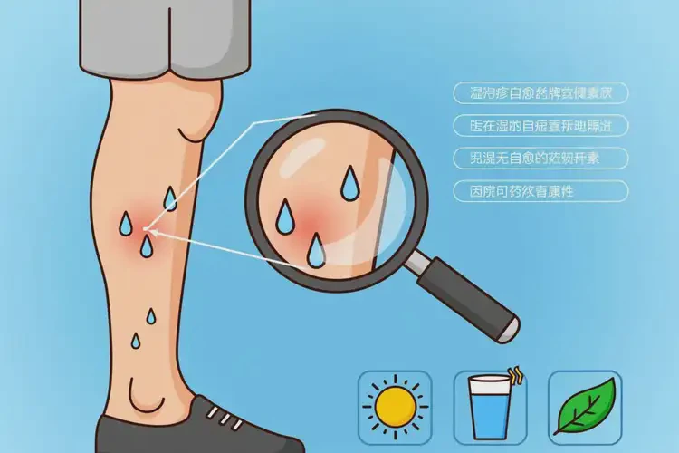 老年人大腿上容易長(zhǎng)濕疹不管它會(huì)自己痊愈嗎(圖4)