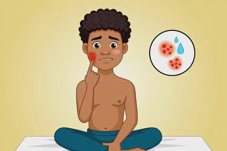 青年人身上容易起濕疹不管它會(huì)自己好嗎(圖2)