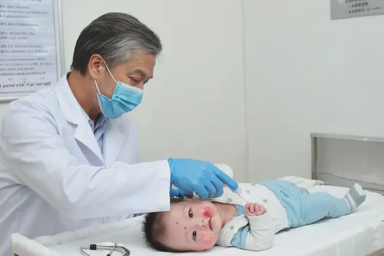 嬰幼兒脖子有濕疹能靠自己自愈嗎(圖3)