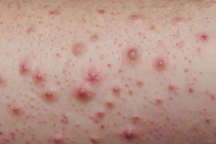 青年人手臂上起濕疹可以徹底自愈嗎(圖4)