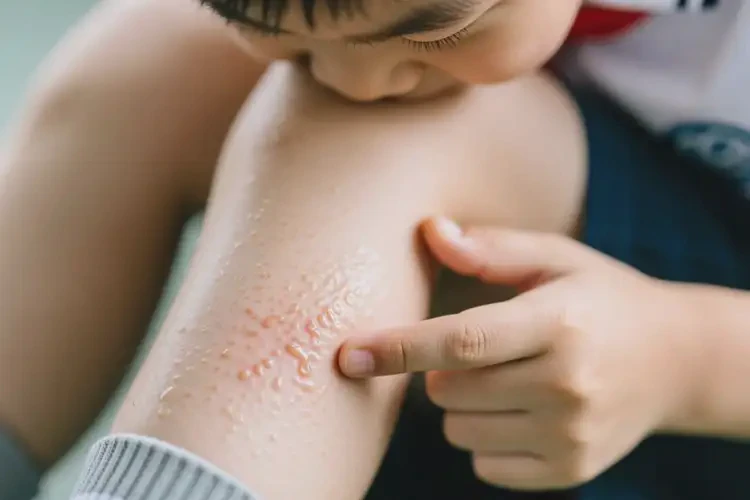 中學(xué)生小腿上容易起濕疹能靠自己自愈嗎(圖2)