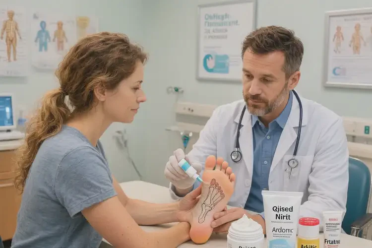 小儿脚上容易起湿疹不管它会自己痊愈吗(图1)