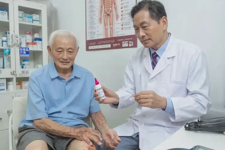 老人小腿偶爾長濕疹可以徹底自愈嗎(圖2)