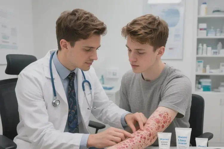 青少年手臂上起濕疹能靠自己自愈嗎(圖3)