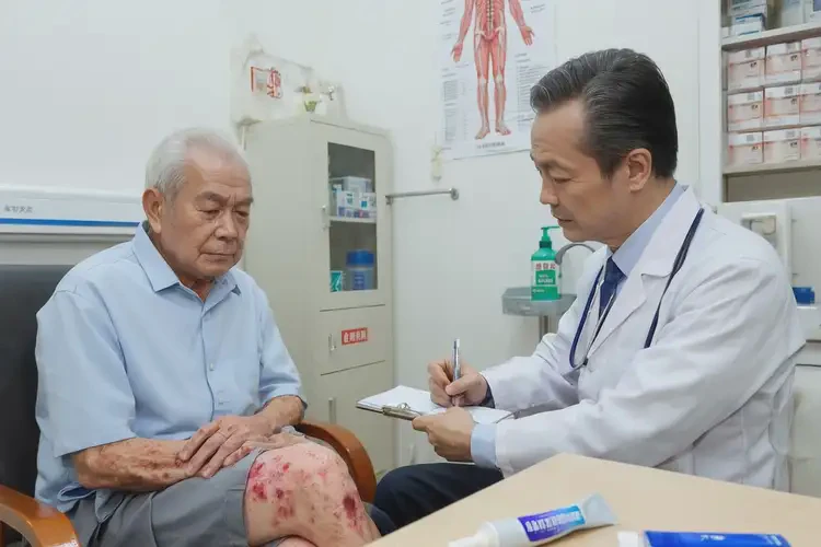 老年人大腿容易起濕疹不管它會自己痊愈嗎(圖2)