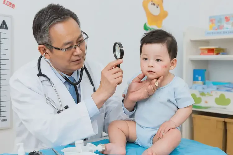 寶寶面部偶爾起濕疹可不可以徹底自愈(圖1)