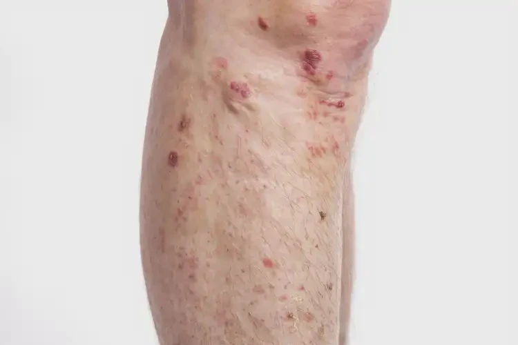 老年人小腿容易起濕疹不管它會自己好嗎(圖3)