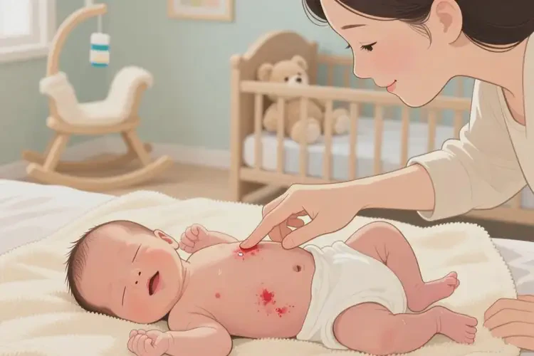 新生兒肚子上經(jīng)常長(zhǎng)濕疹可以徹底自愈嗎(圖4)