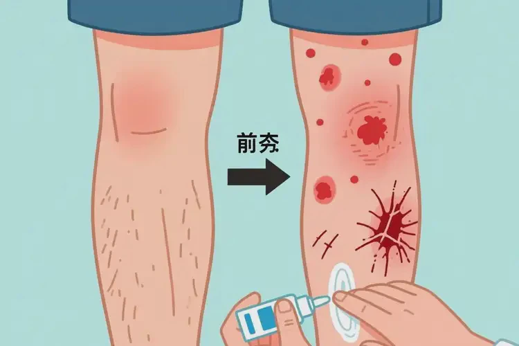 男性小腿出濕疹可不可以徹底自愈(圖3)