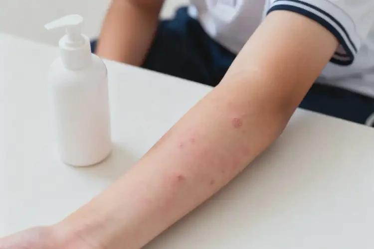 中學(xué)生手臂上出現(xiàn)濕疹不管它會自己自愈嗎(圖4)