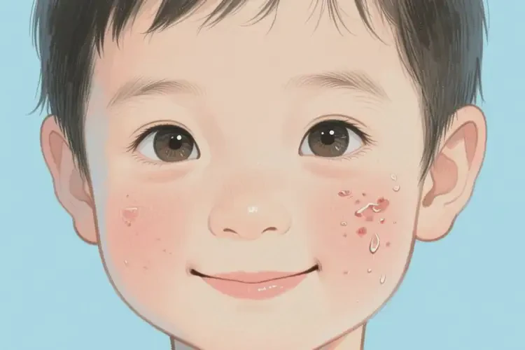 孩子臉上偶爾起濕疹不管它會(huì)自己自愈嗎(圖3)