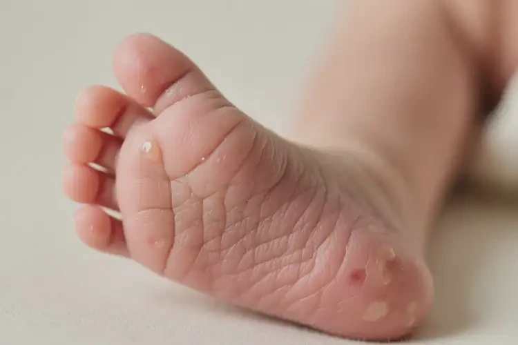 新生兒腳上出濕疹可不可以徹底自愈(圖2)