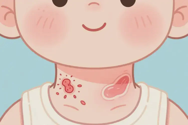 嬰兒脖子出濕疹不管它會(huì)自己自愈嗎(圖2)