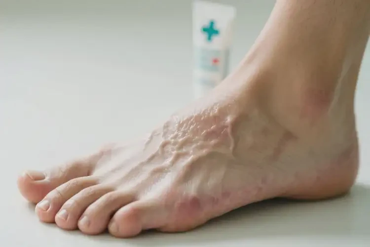 青年人腳上出濕疹不管它會自己痊愈嗎(圖3)